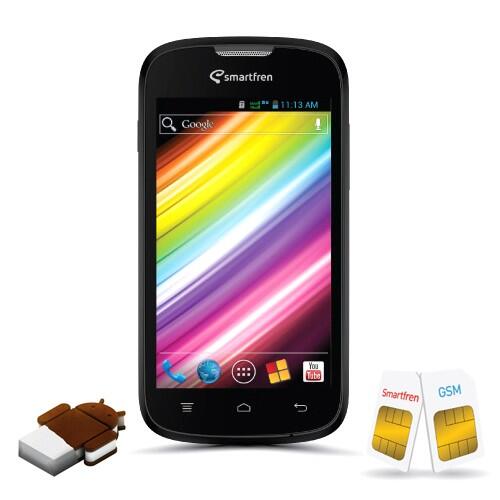 Smartfren Andromax C - 4 GB - Hitam