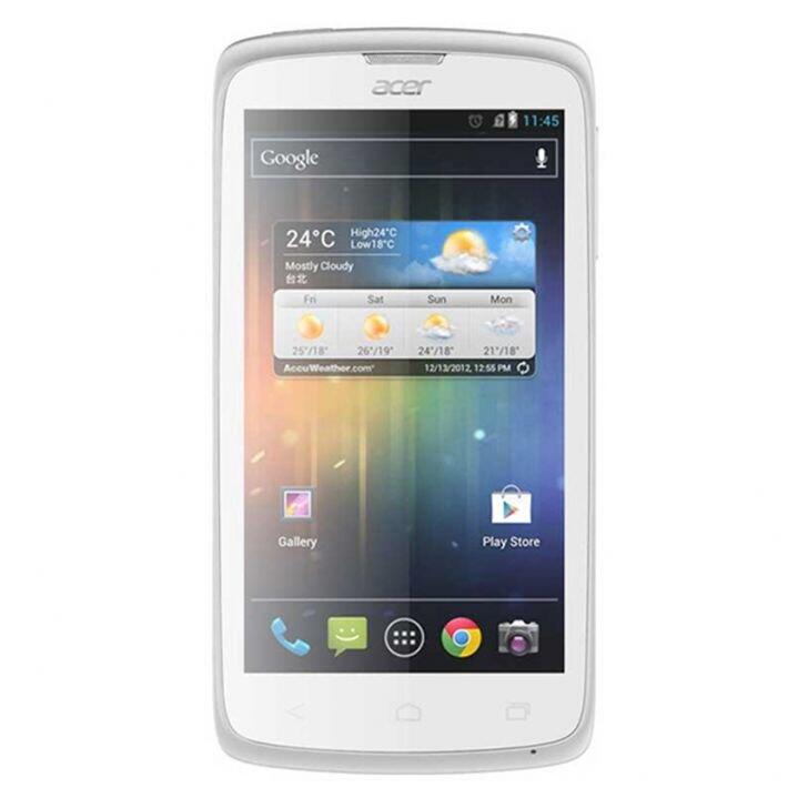 Smartphone Acer I 110 Liquid C1 - Putih/hitam