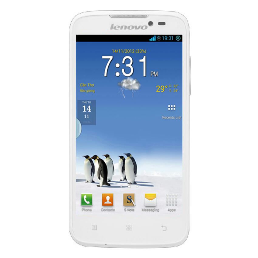Lenovo A516 Dual SIM - 4 GB - Putih