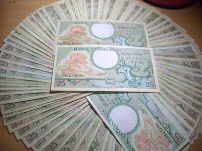Banknotes 189 Collection (Jual Uang Kuno Kertas Dll)