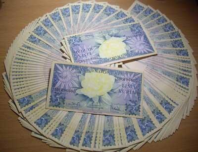 Banknotes 189 Collection (Jual Uang Kuno Kertas Dll)