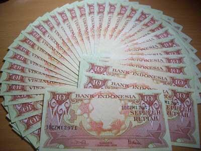 Banknotes 189 Collection (Jual Uang Kuno Kertas Dll)