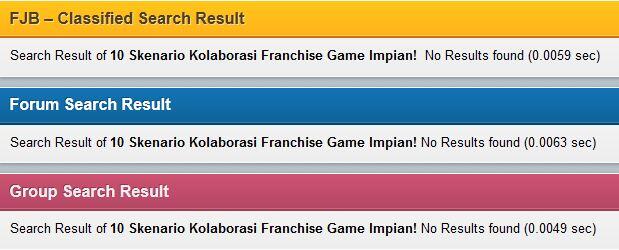 10 Skenario Kolaborasi Franchise Game Impian!