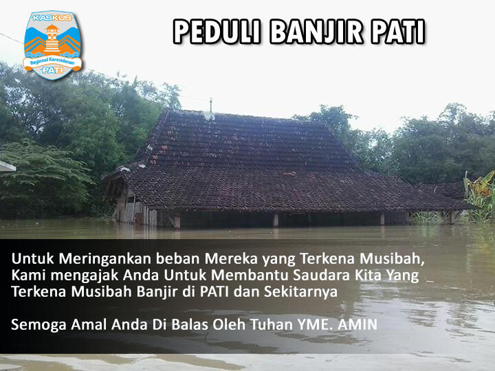 &#91;DONASI&#93; BANJIR PATI - JATENG