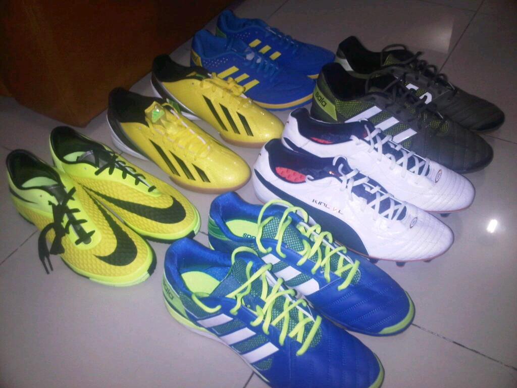 SEPATU FUTSAL NIKE HYPERVENOM, ADIDAS TOP SALA FF, SALA BRAZIL, F10! ORI & MURMER!!!