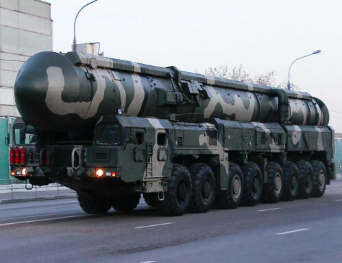 Inside the Topol M intercontinental Ballistic missile MZKT-7930 vehicle factory