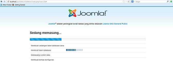 (ask) Install Joomla