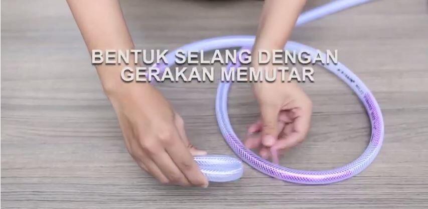 &#91;Handcraft&#93; Cara Membuat Keranjang sederhana Dari Selang