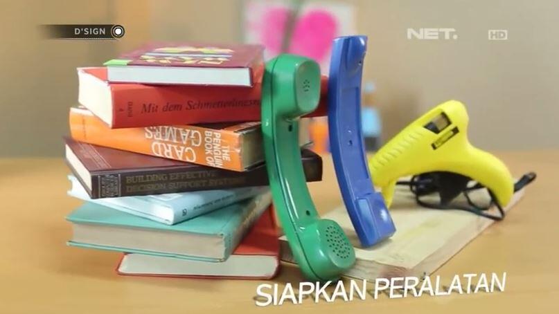 [Handcraft] Cara Membuat Telephone Holder Book Sederhana