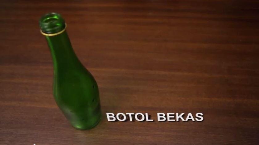 &#91;Handcraft&#93; Cara Membuat Botol Vintage Hias
