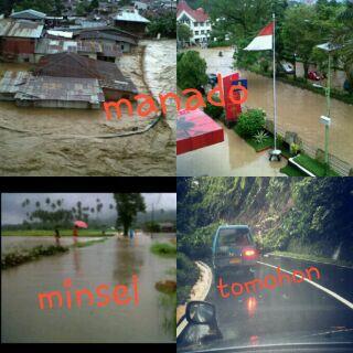 (pict)Kejadian Banjir Bandang Manado dan Pasca Banjir