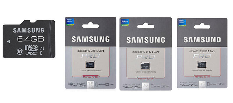 MICROSD SDHC COMPACT FLASH SAMSUNG, SANDISK, TOSHIBA, KINGSTON CLASS 10