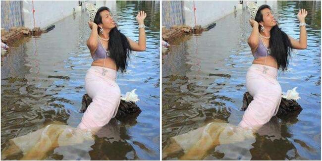 Aksi Aneh Sepanjang Masa Saat Banjir Datang