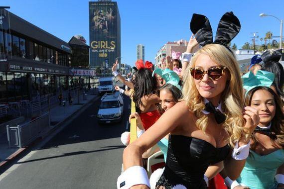  Meriahnya Perayaan Ultah KE 60 &quot; Playboy &quot; di California !