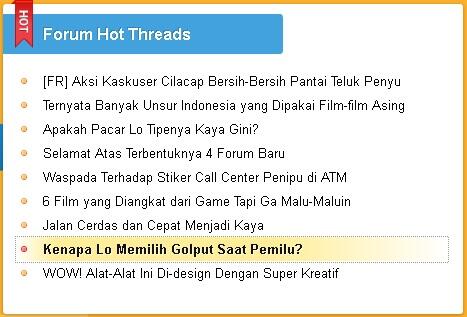 BENARKAH THREAD HT YANG BANYAK VIEW NYA? TERNYATA TIDAK