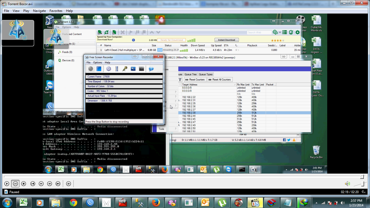Bandwidth 512 bisa download sampe 1,2Mb/s &#91;GG&#93;