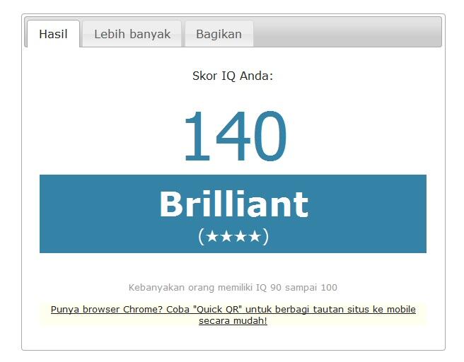 HANYA 20 PERTANYAAN!! (TEST IQ 2014) Test IQ terbaik