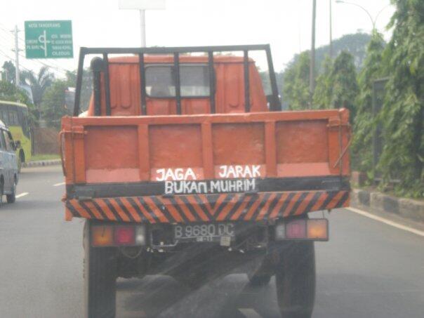 Kata Mutiara Truk!!! mau ngakak gratis masuk gan!!