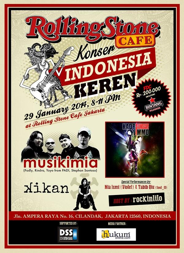 Tiket Konser Kikan ama Musikimia (eks Personal Padi)