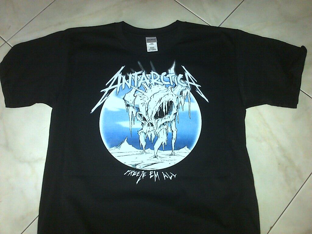 Terjual tshirt kaos tees gildan ultra cotton metallica freeze em all 2013 KASKUS