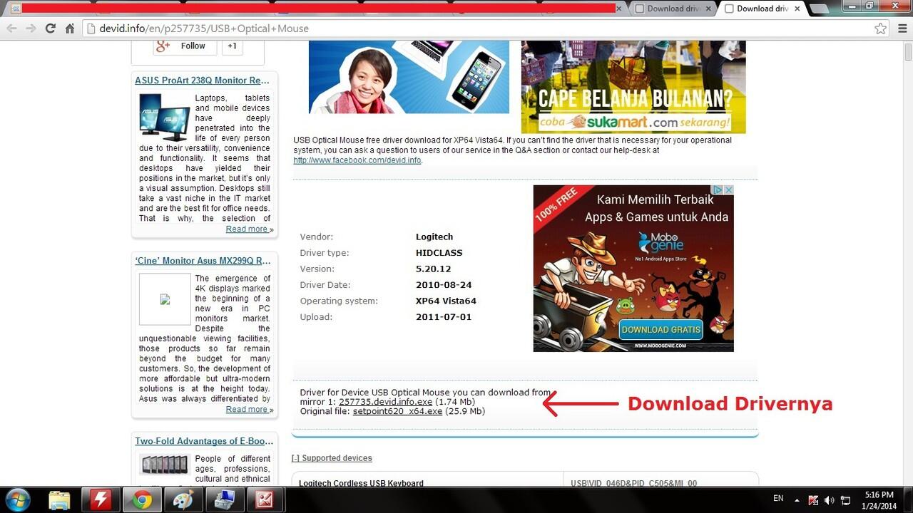 &#91;SHARE&#93; Mengatasi Driver Bermasalah dan Mencari Driver Melalui Internet