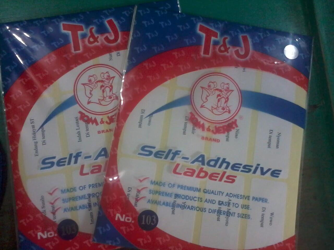 Jasa Ketik & Print Label Surat Undangan