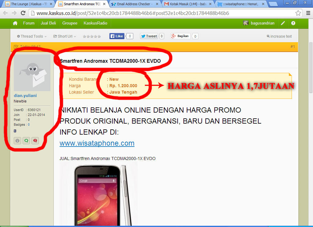 HATI-HATI, DI FJB BANYAK PENIPU