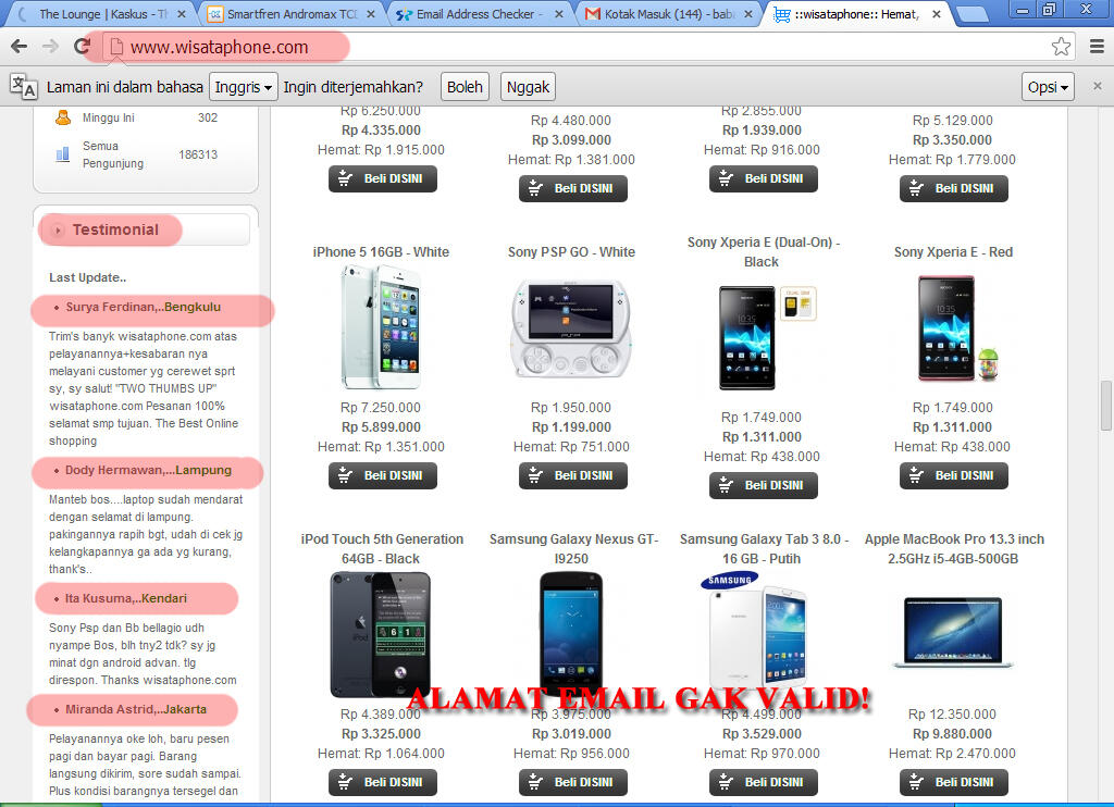 HATI-HATI, DI FJB BANYAK PENIPU