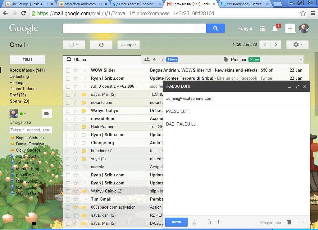 HATI-HATI, DI FJB BANYAK PENIPU