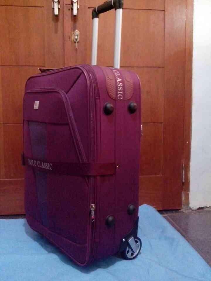 Terjual Jual tas koper polo classic dan travel time 25inci 