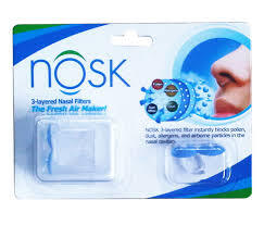 NOSK Nasal Filters, The Fresh Air Maker!