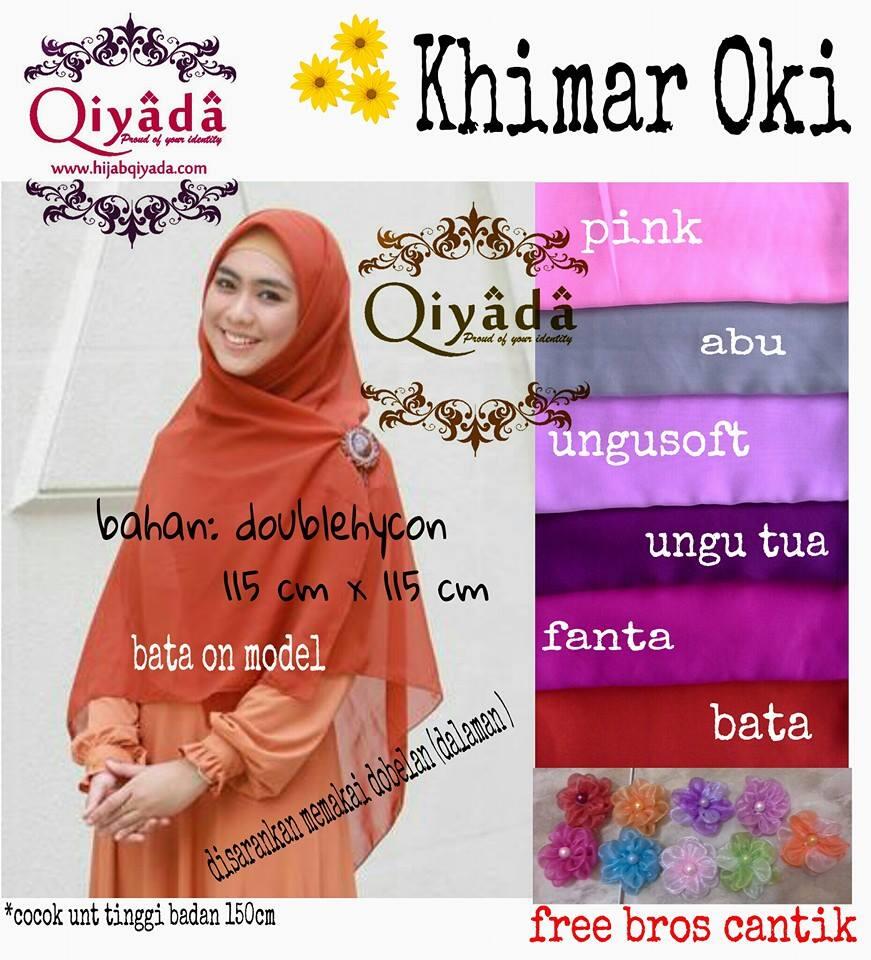 Terjual Kerudung Segi Empat Ala Oki Setiana Dewi Kerudung 