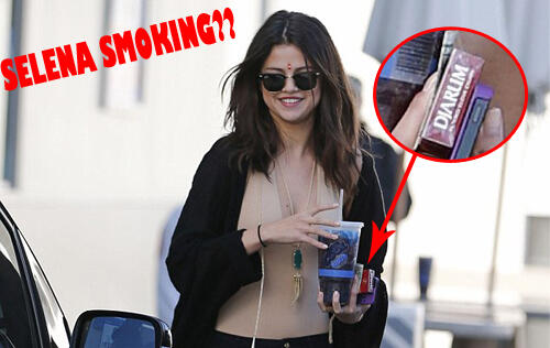 Rokoknya Selena Gomez! (NO BB++)