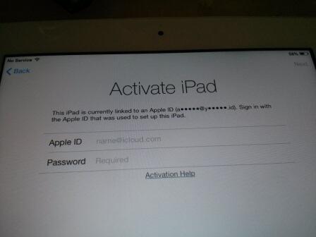 iPad 2 3G+16gb murah meriah lock icloud bukan lost ato stolen
