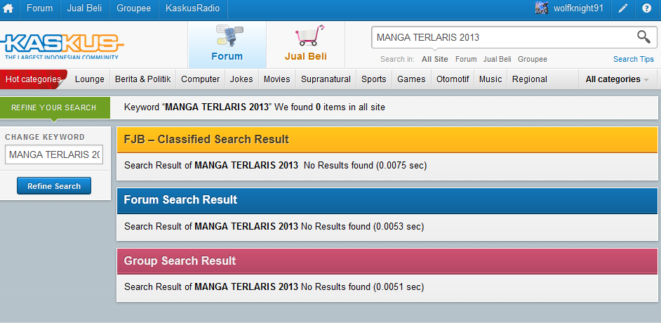 INILAH TOP LIST MANGA TERLARIS 2013