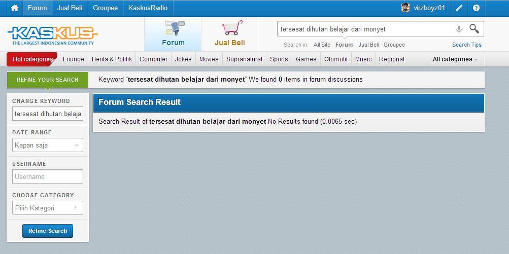 Agan Kesasar di Hutan? Ayo Belajar dari Monyet gan! &#91;Masuk Gan!!&#93;