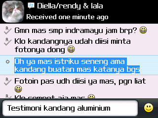 Kandang hewan aluminium knockdown/bongkar pasang murah!!