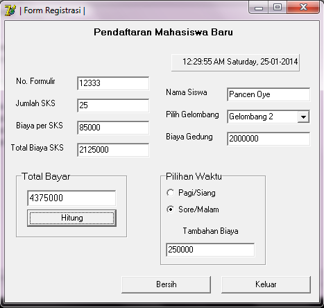 &#91;Ask&#93; &#91;Delphi&#93; Form Registrasi