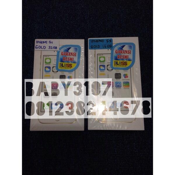 Jual Real Iphone 5S Gold
