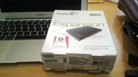 BNIB Ext HD Seagate Expansion 500 GB USB 3.0