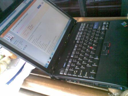LAPTOP IBM THINKPAD R50E 15INCH TANGGUH(MILITARY STANDARD)