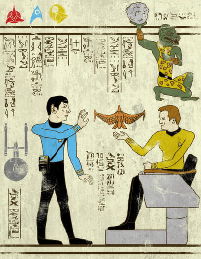 Hero-glyphics - Gabungan Tulisan Mesir Kuno dan Superhero. Lucu Gan. (+pic)