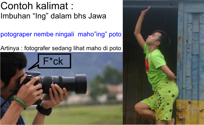 &#91;Pic&#93; Berbedaan Imbuhan &quot;Ing&quot; Dalam Inggris Dan Jawa, Jogja Jateng Masuk !!
