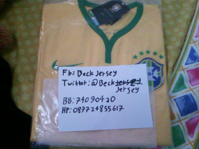 jersey brazil home 2013 murah !! orang garut & bandung merapat !