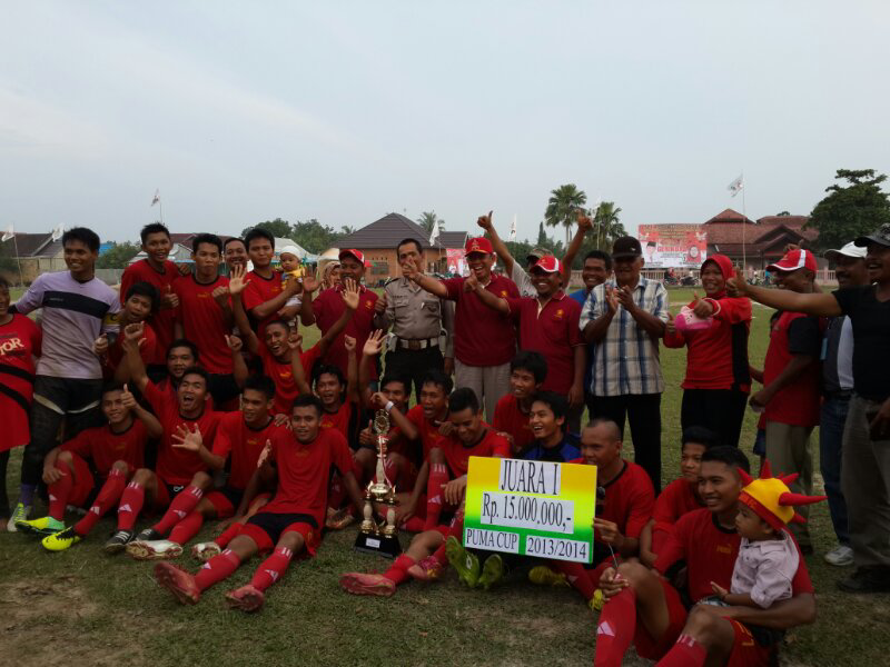 tim sepakbola ane juara 1 gan