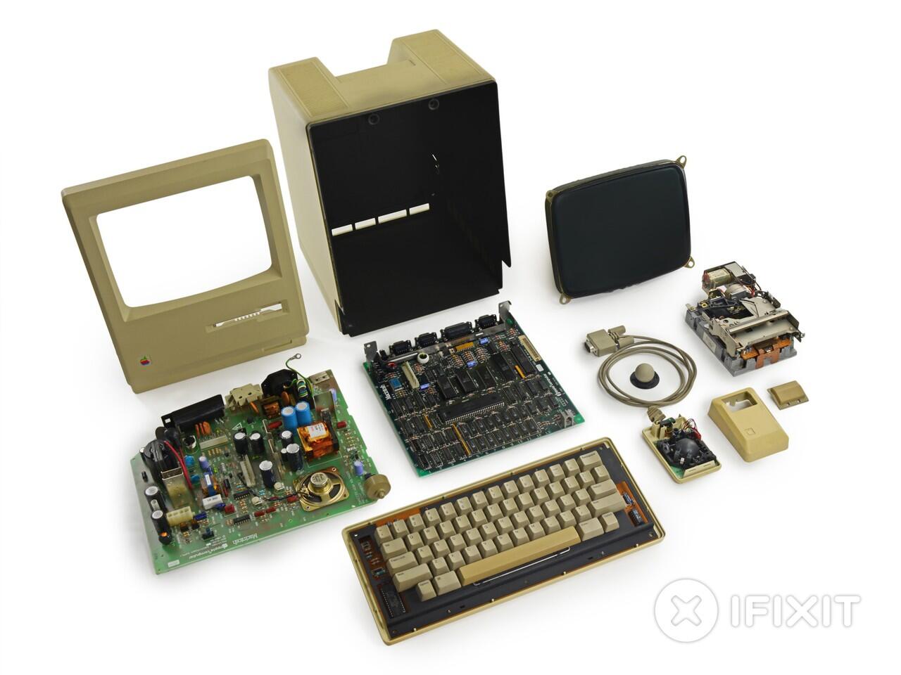 Pc macintosh classic jadul Th.1990