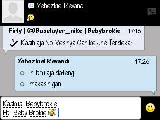 Feedback Beby Brokie Online Shop