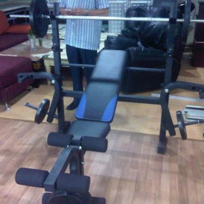 Bench Press Full Shett + Beban 40kg