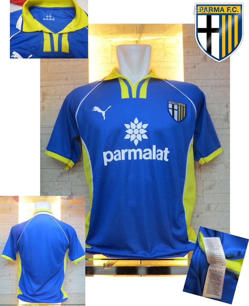 JERSEY AC PARMA HOME 1998 RETRO