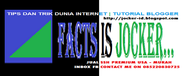 Kenalin blog ane, Jocker ID